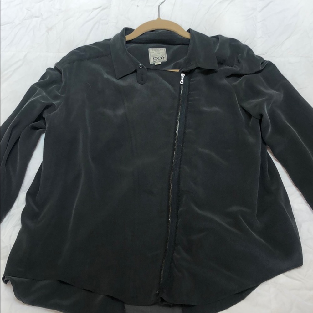 GoSilk Zip up Shirt